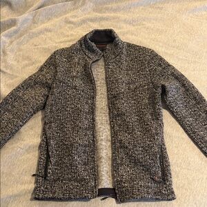Mammut Black and Gray Zip-Up Sweater men’s medium